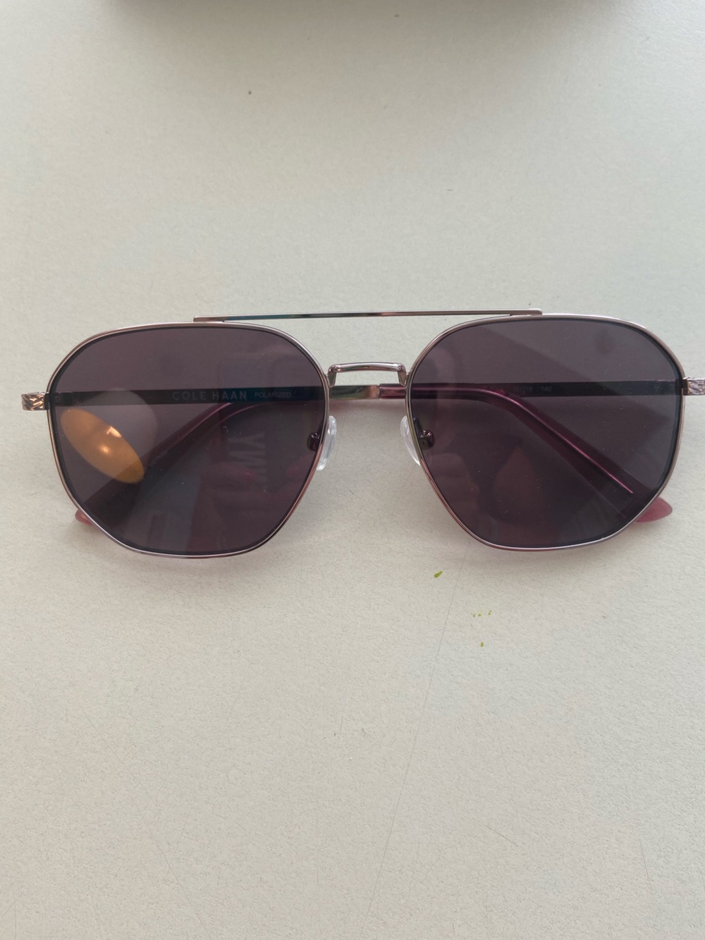 Cole Haan Sunglasses with rose gold hardwear - Picture 3 of 6